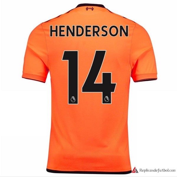 Camiseta Liverpool Tercera equipación Henderson 2017-2018